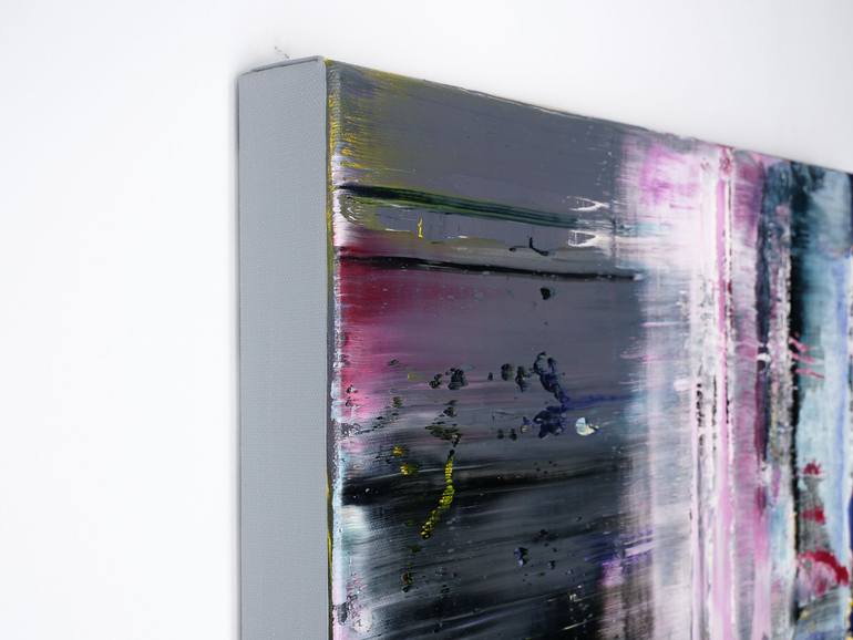 Original Abstract Expressionism Abstract Painting by Vadim Shamanov