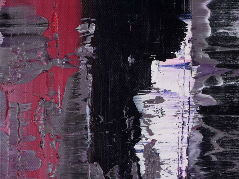 Original Abstract Expressionism Abstract Painting by Vadim Shamanov