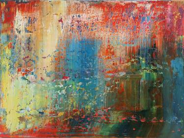 Original Abstract Expressionism Abstract Paintings by Vadim Shamanov