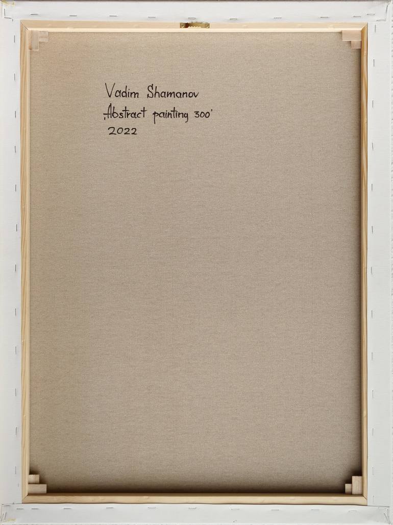 Original Abstract Expressionism Abstract Painting by Vadim Shamanov