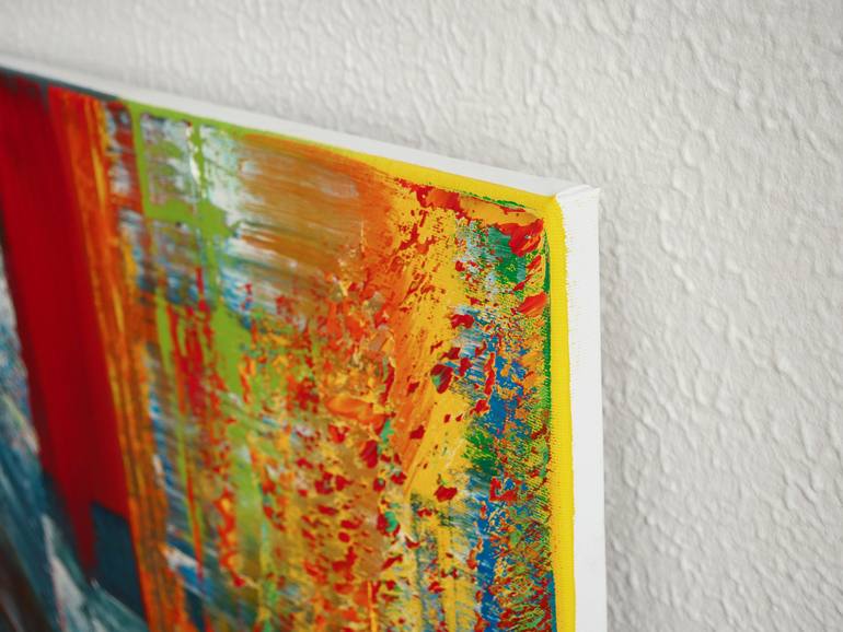 Original Abstract Expressionism Abstract Painting by Vadim Shamanov