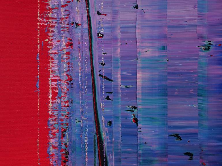 Original Abstract Expressionism Abstract Painting by Vadim Shamanov