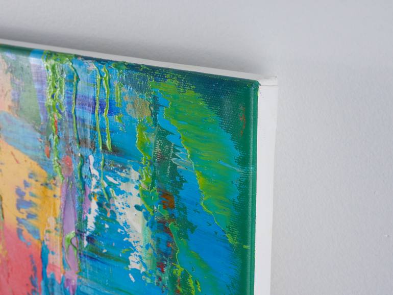 Original Abstract Expressionism Abstract Painting by Vadim Shamanov