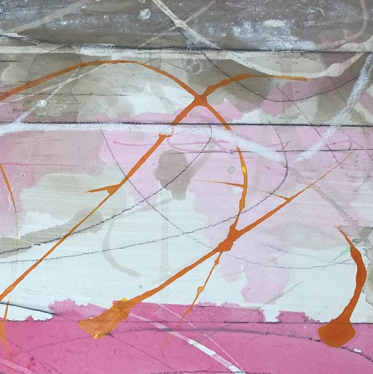 Original Abstract Expressionism Abstract Mixed Media by Kurt Dahlke