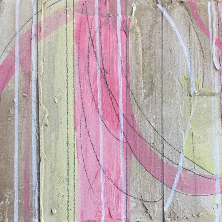 Original Abstract Expressionism Abstract Mixed Media by Kurt Dahlke