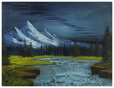 Original Art Deco Landscape Paintings by Karthik Art Works