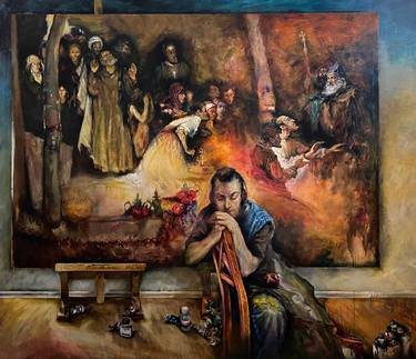 Print of Figurative Religion Paintings by Gor Atabekyan