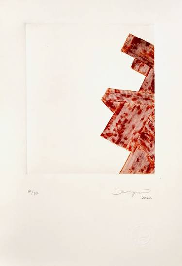 Original Abstract Printmaking by Daniel Ventura