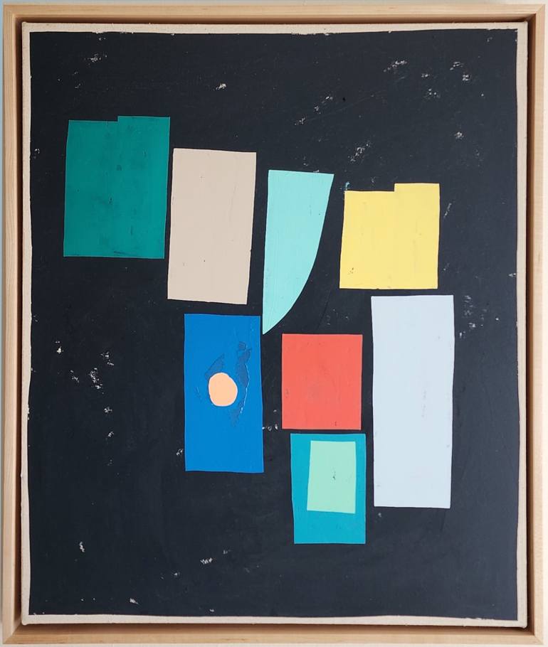 Original Abstract Expressionism Abstract Paintings by Justin N Kim