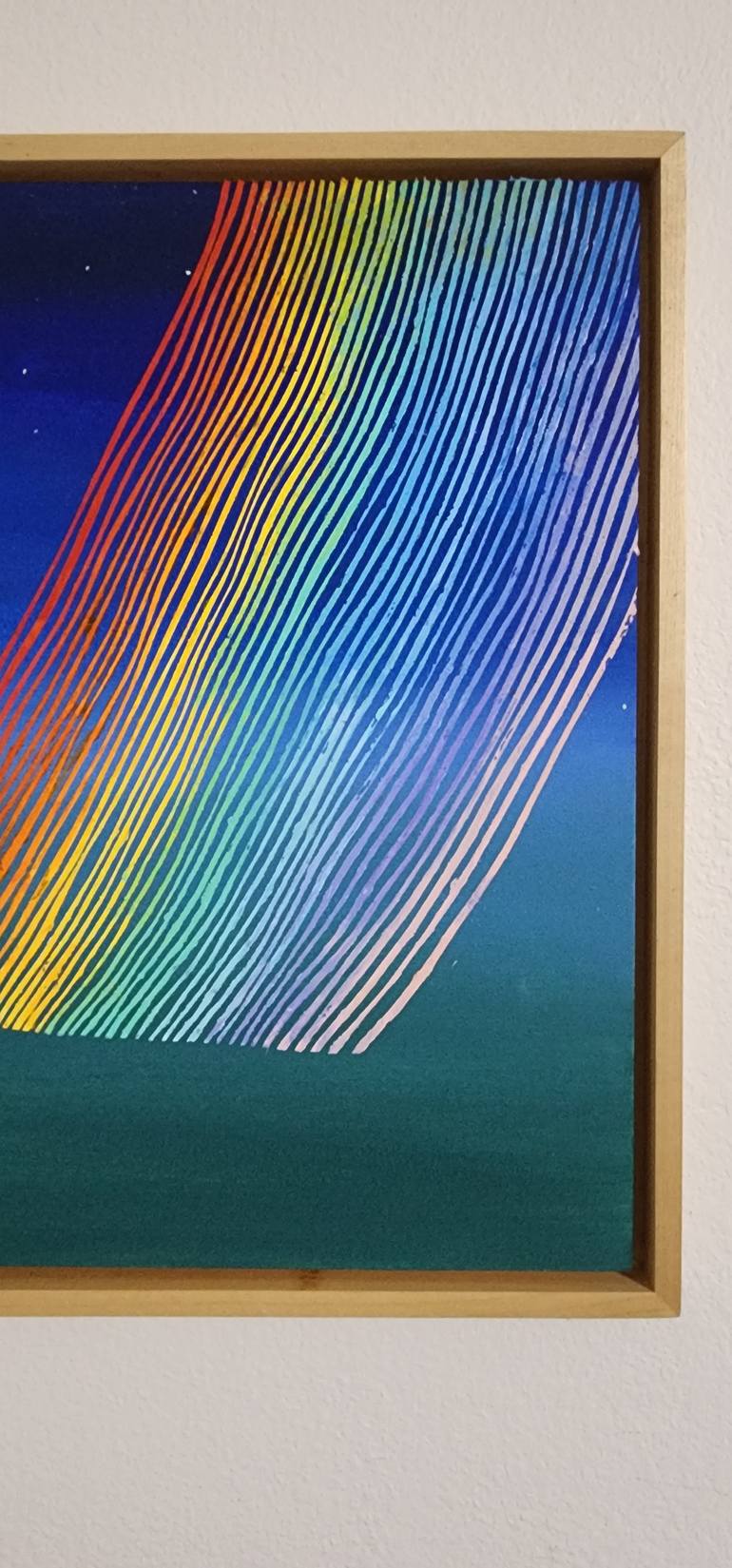 Original Color Field Painting Nature Painting by Justin N Kim