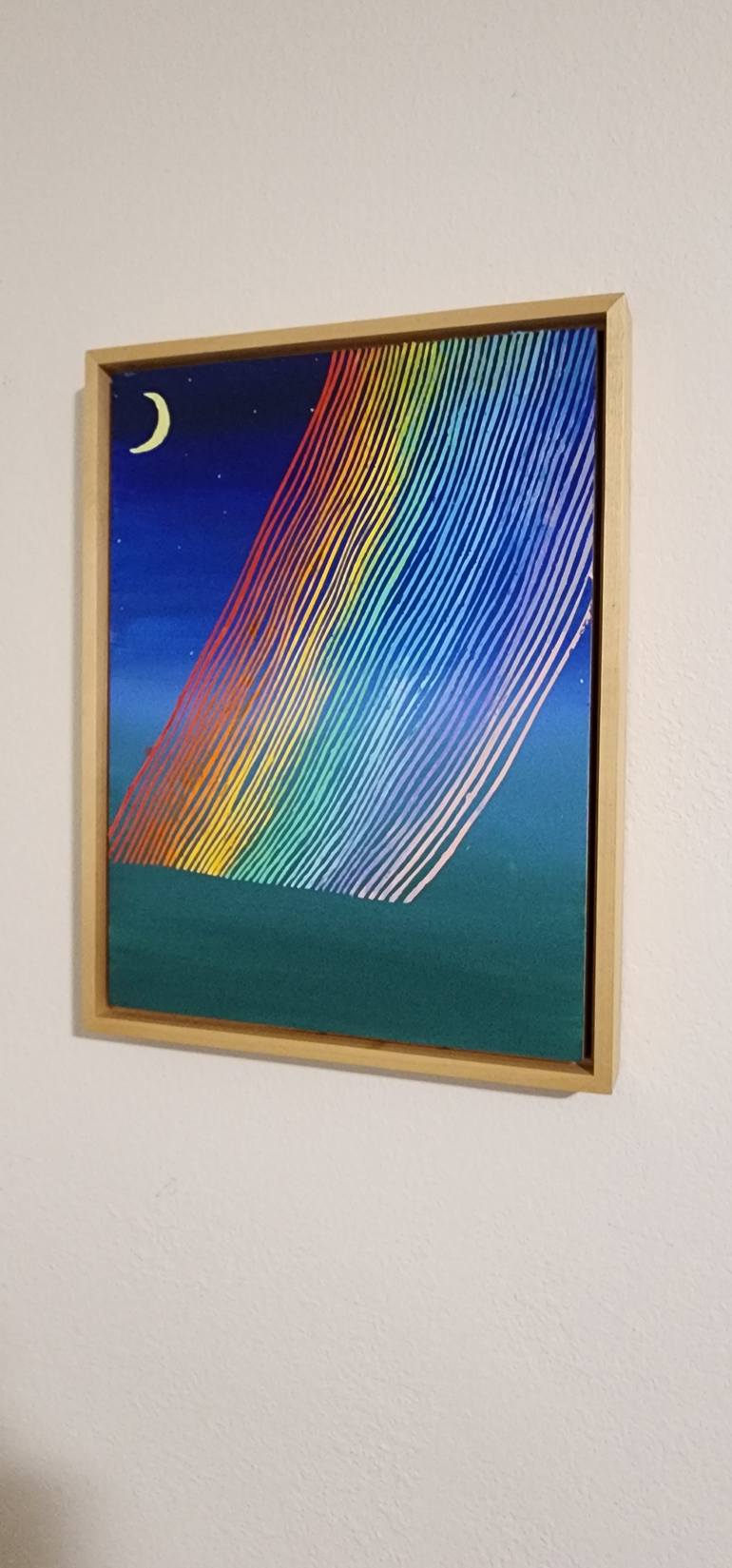 Original Color Field Painting Nature Painting by Justin N Kim