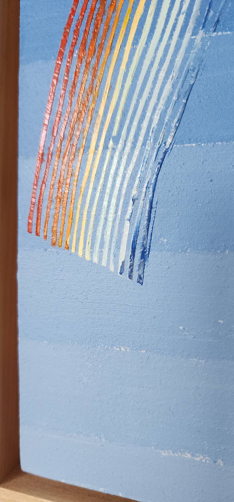 Original Color Field Painting Outer Space Painting by Justin N Kim