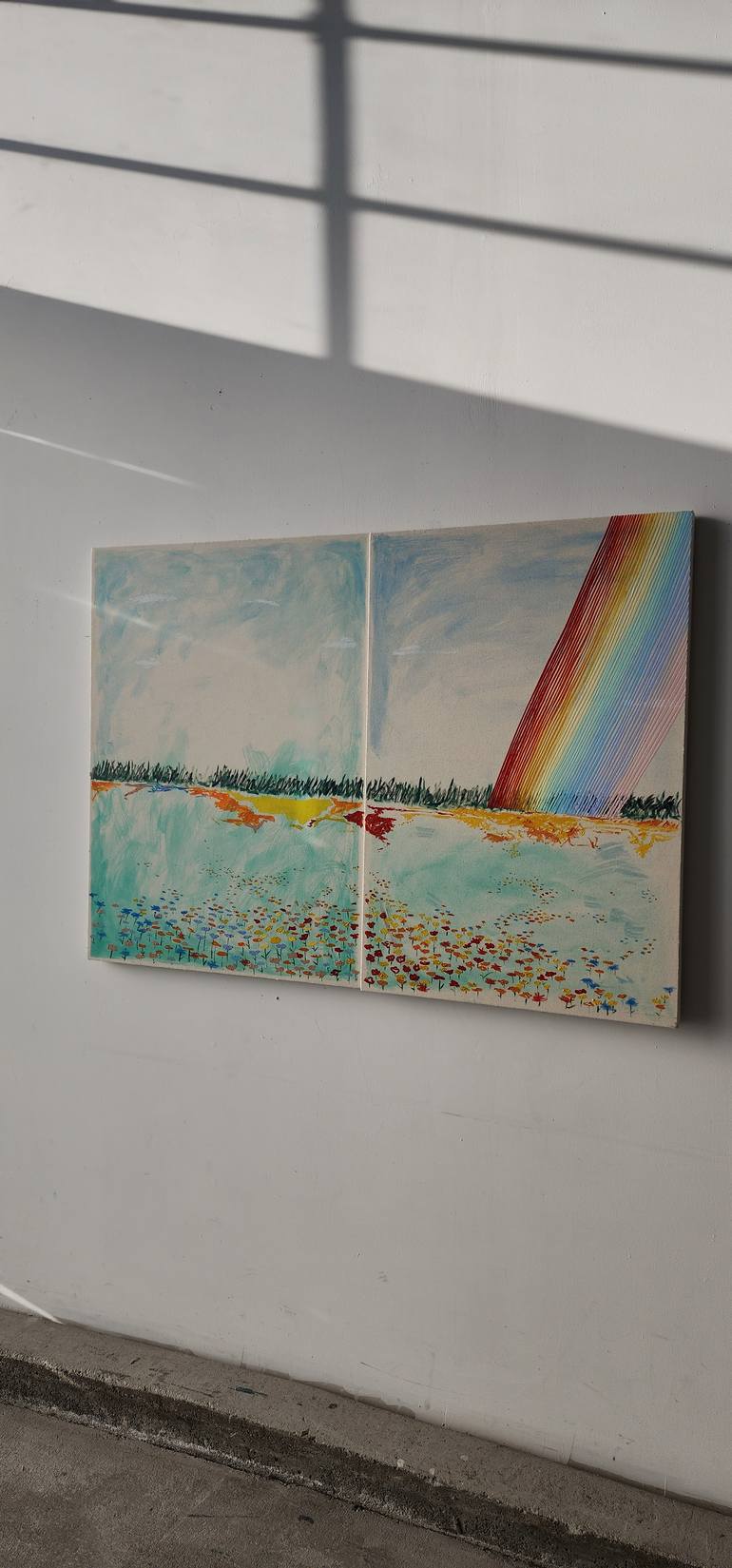 Original Contemporary Nature Painting by Justin N Kim