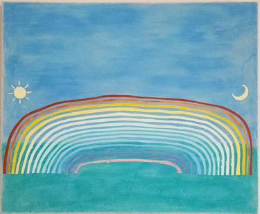 Original Color Field Painting Light Paintings by Justin N Kim