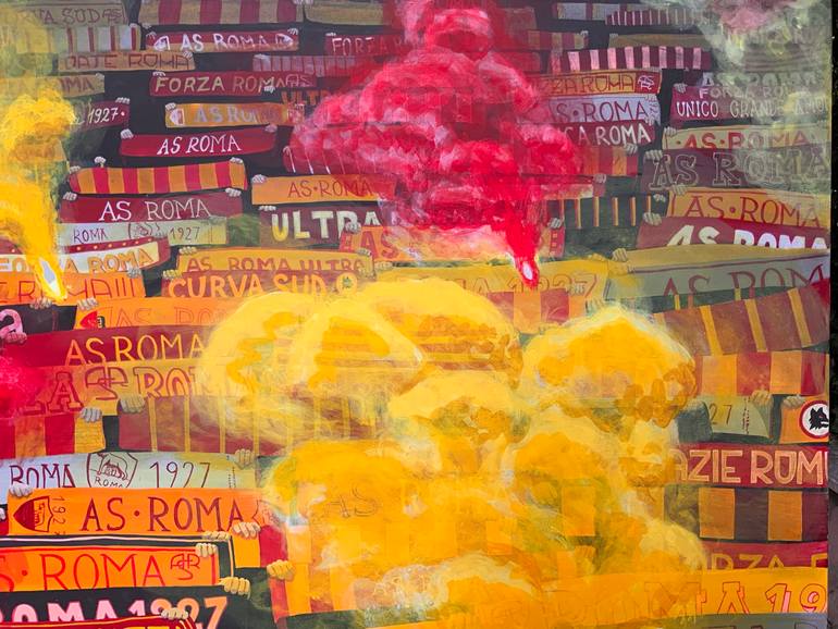 Original Expressionism Sports Painting by Mr Shout