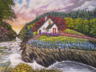 Original Landscape Paintings by Andrea Napolitano