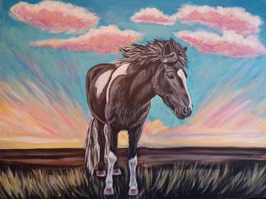 Original Horse Paintings by Andrea Napolitano