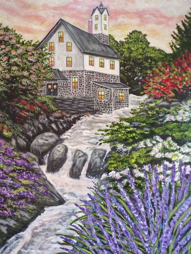 Original Fine Art Landscape Paintings by Andrea Napolitano