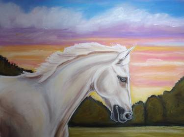 Original Horse Paintings by Andrea Napolitano