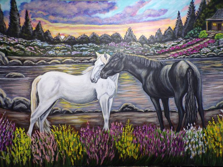 Original  Painting by andrea napolitano