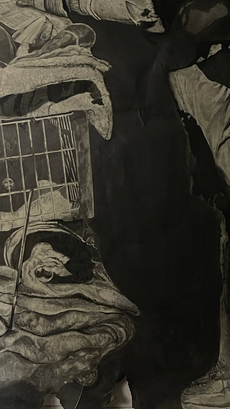 Original Realism People Drawing by Jaime Knox