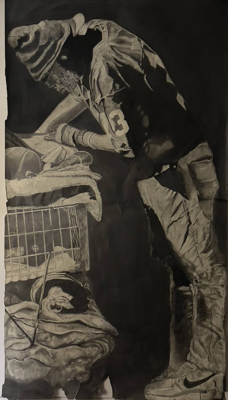 Original Realism People Drawing by Jaime Knox