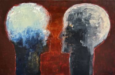 Saatchi Art Artist David Euler; Paintings, “Talking Heads” #art