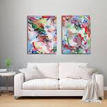 You Look Best Dancing in the Sun Diptych by Savannah Kleiner