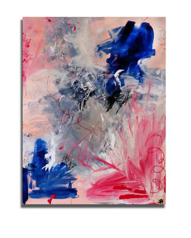 Original Abstract Expressionism Abstract Paintings by Savannah Kleiner