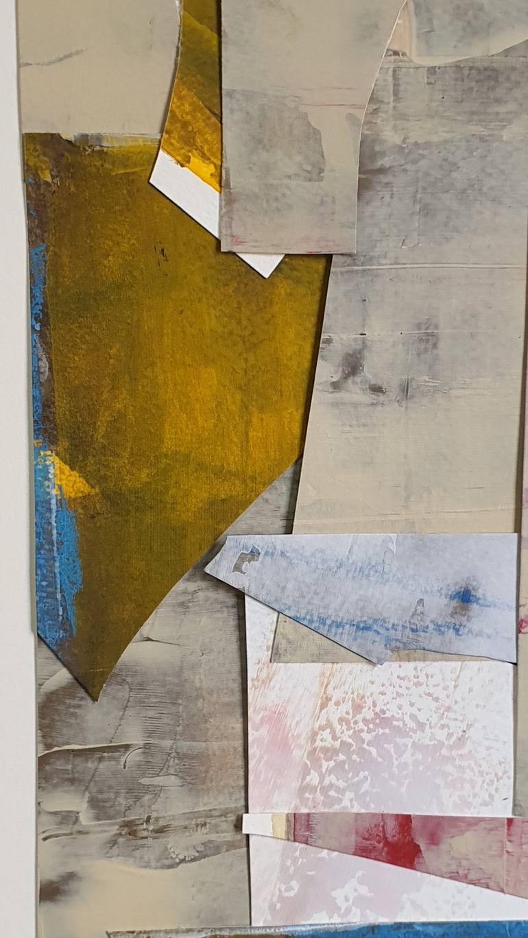 Original Abstract Collage by Paulo Ferreira