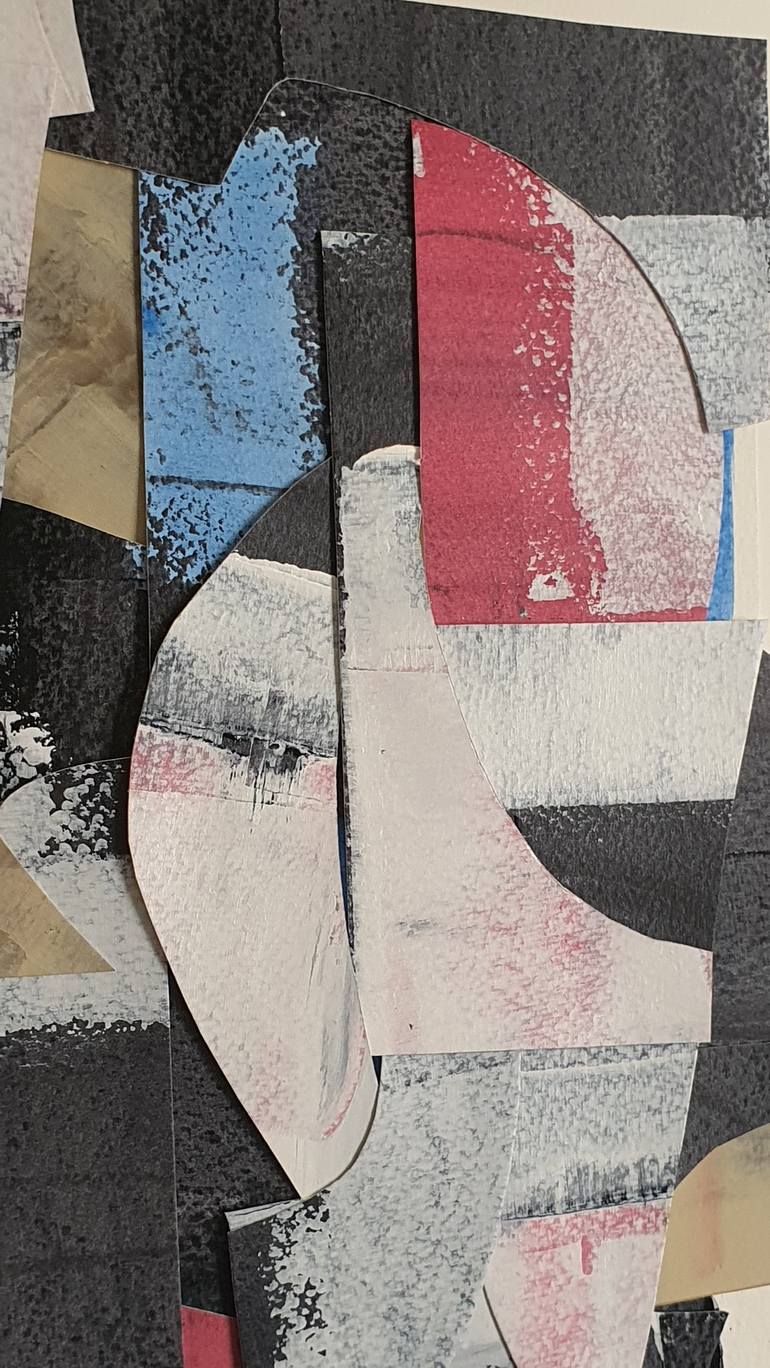 Original Abstract Collage by Paulo Ferreira