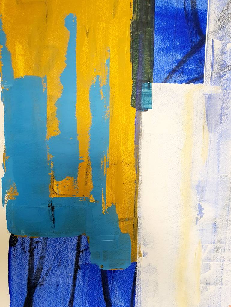 Original Abstract Expressionism Abstract Painting by Paulo Ferreira