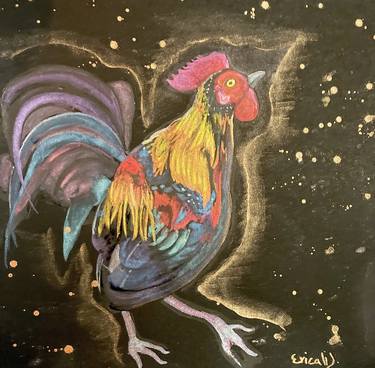 Original Animal Painting by Ericali Johnston