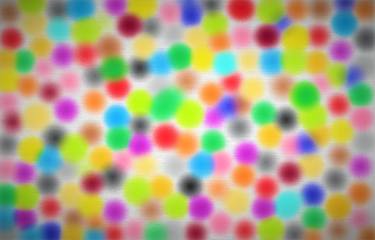 Splash of colors on a digital canvas thumb