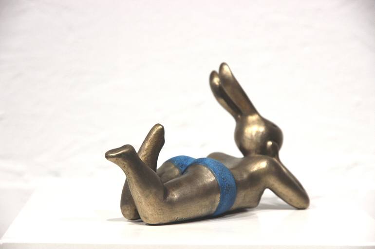 Original Contemporary Time Sculpture by Landia Davies