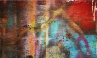 Original Abstract Mixed Media by Ralph Miller