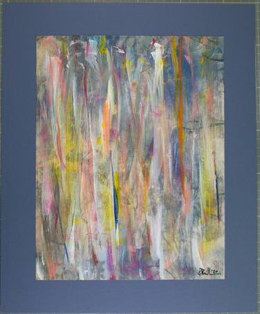 Original Abstract Mixed Media by Ralph Miller