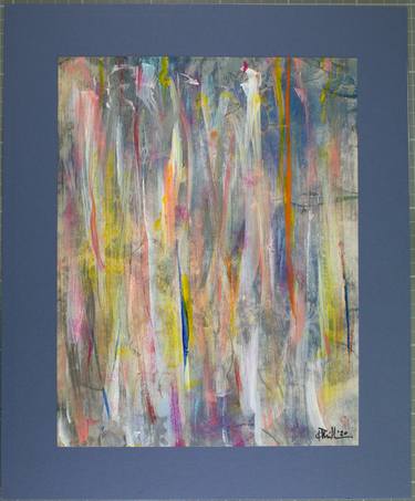 Original Conceptual Abstract Mixed Media by Ralph Miller