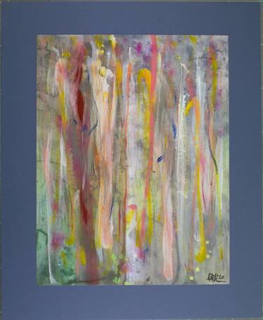 Original Conceptual Abstract Mixed Media by Ralph Miller