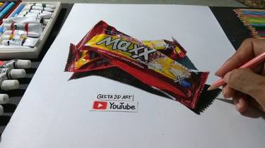 3D painting beng beng snack thumb