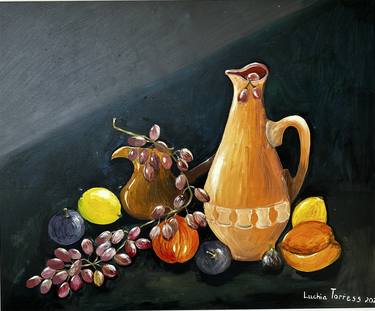 Original Fine Art Food & Drink Paintings by Luchia Torres