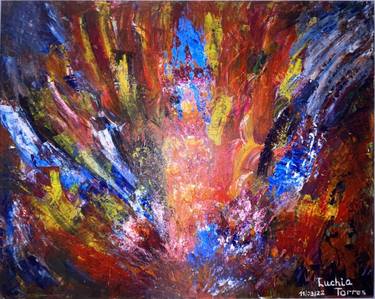 Print of Abstract Expressionism Abstract Paintings by Luchia Torres