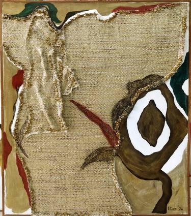 Original Contemporary Abstract Mixed Media by Veena Advani