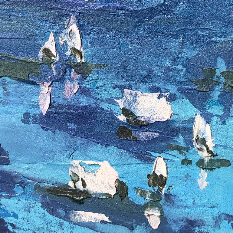 Original Figurative Floral Painting by Alfiya Galiullina