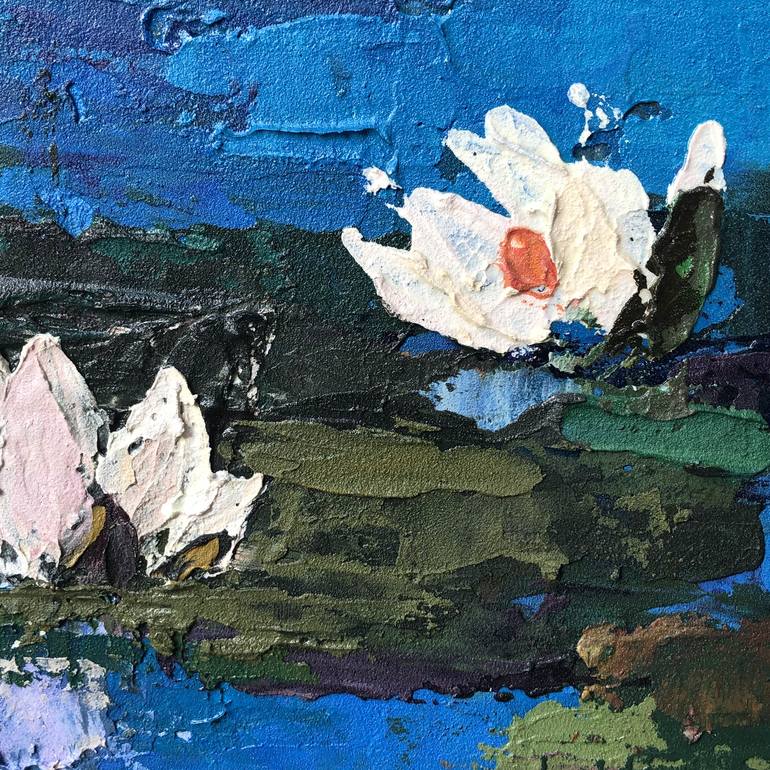 Original Figurative Floral Painting by Alfiya Galiullina