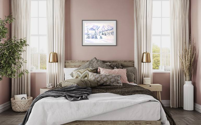 Original Figurative Landscape Painting by Alfiya Galiullina