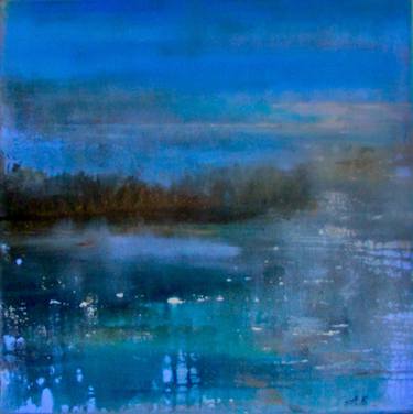 Print of Water Mixed Media by Helena Butler