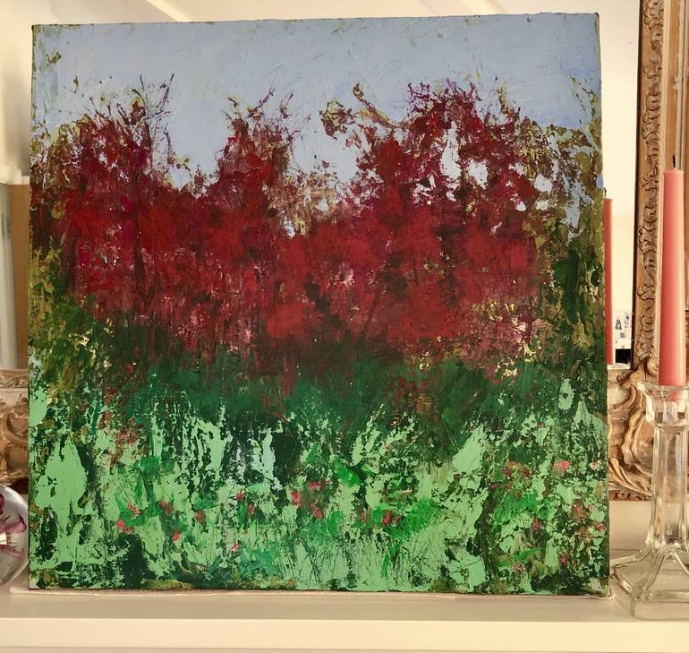 Original Abstract Expressionism Nature Painting by Helena Butler