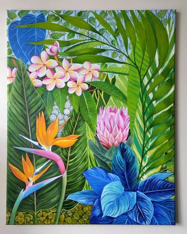 Original Fine Art Floral Paintings by Victoria Bogdan