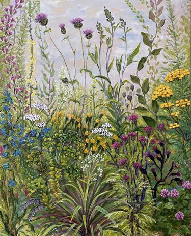 Original Impressionism Botanic Paintings by Victoria Bogdan